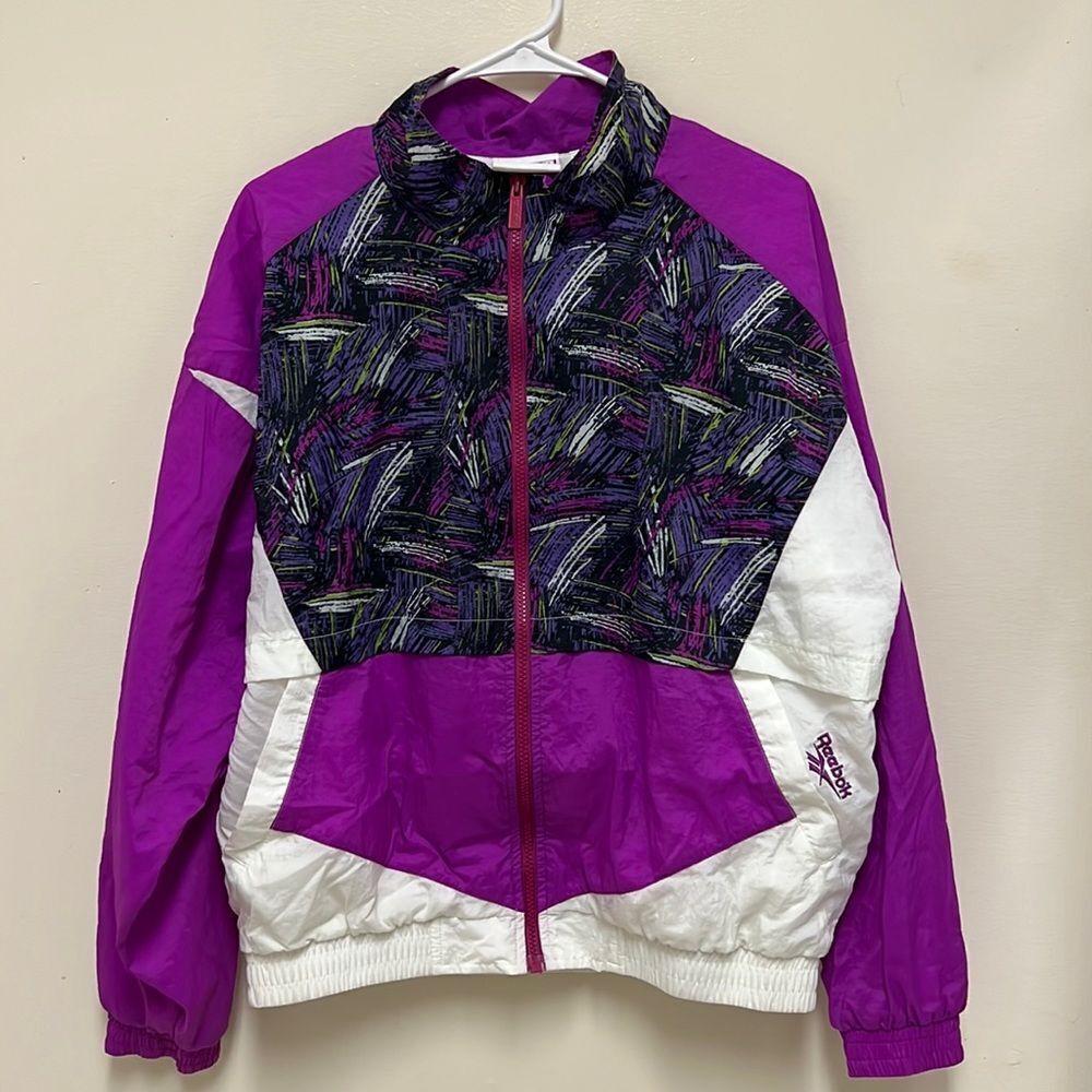 Reebok Vintage Windbreaker Large